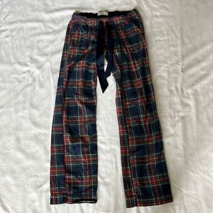 abercrombie & fitch pajama pants, size small.